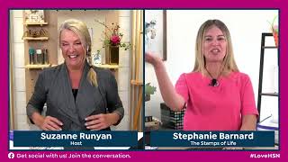 Stephanie Barnard & The Stamps of Life On Suzanne Gets Crafty
