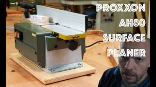 Review of the Proxxon AH80 small surface planer