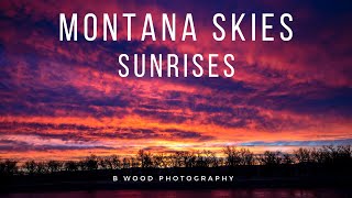 Montana Skies | Sunrise Compilation | 4k 🌅