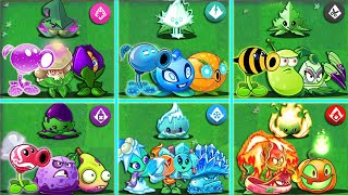 6 Team Plants Vs 6 Team Zombies - Who Will Win? - Pvz 2 Team Plant vs Team Plant