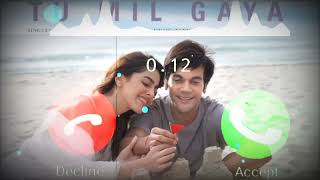 SRIKANTH: TU MIL GAYA  ringtone  / new Bollywood song ringtone / hindi songs 2024 ringtone /#viral