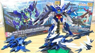 【やっとマーキュリーアーマーとメルクワンガンダム完成！】メルクワンユニット＆ウェポンズ Mercuone unit \u0026 Weapons