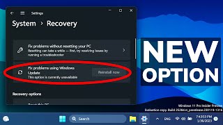 How to Enable New Big Settings Feature in Windows 11 25284