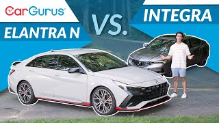 2023 Acura Integra vs 2022 Hyundai Elantra N | Long live the manual transmission!