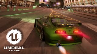 Need for Speed Underground 2 in Unreal Engine 5!