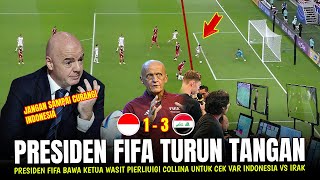 🔴 MENGAGETKAN ‼️ Presiden FIFA Resmi PECAT Wasit Laga Timnas Indonesia VS Irak Piala Asia 2023 Qatar