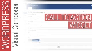 Wordpress Tutorial: Visual Composer - Call to Action