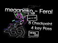 [Level 19] ADOFAI Custom Meganeko-Feral [Insane] 8 Checkpoint/4 Key Clear [Map by 매직큐브21]