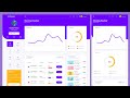Responsive Admin Dashboard Template HTML, CSS And Javascript | CSS Admin Dashboard Page