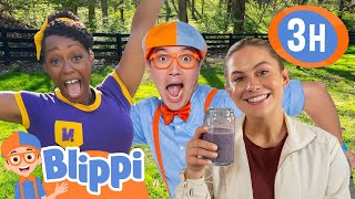 How Do Blippi \u0026 Meekah Start Their Day? 🌅🤸‍♂️ Stretch \u0026 Snack Fun! | Educational Videos for Kids