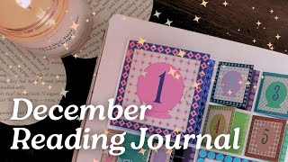 DECEMBER READING JOURNAL ❄️ lightfall readathon, waterfall pages, and an earning a shadow dagger