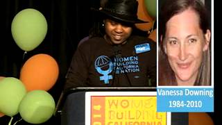 Workers Memorial Day at 2014 Women Building Calif/Nation Conference