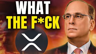 WTF! BlackRock Call Just Leaked And Its About XRP!!!