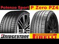 Bridgestone Potenza Sport vs Pirelli P Zero (PZ4)