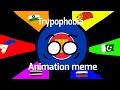 Trypophobia Animation meme - Countryballs | +20 Asian countries