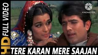 Tere Karan Mere Saajan | Lata Mangeshkar| Aan Milo Sajna 1970 Songs | Asha Parekh