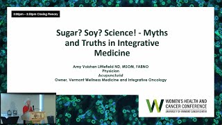 WHCC 2025: "Sugar? Soy? Science! Myths and Truths in Integrative Medicine"