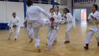 Karate 1 Boy vs 6 Girls, Brutal Fight!!