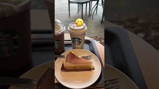 Sakura limited dessert in Starbucks Japan for Spring 🌸 #shorts #ytshorts #starbucksjapan #sakura