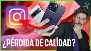 Android y iOS vs LAS REDES: ¿Cuál pierde más calidad?