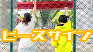 【でん×すな】ピースサイン　踊ってみた