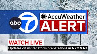 LIVE | NYC Mayor Mamdani, NJ Gov. Sherrill update on winter coastal storm