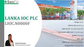 Senfin Research - Lanka IOC PLC - LIOC.N0000