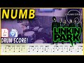 Numb - Linkin Park | DRUM SCORE Sheet Music | #242 DRUMSCRIBE