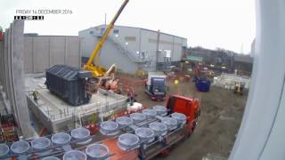 Wimbledon Substation super grid transformer timelapse