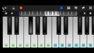 Tum hi ho piano music#shorts #easy tutorial |#youtubeshorts