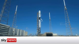 Falcon 9's launch of 56 Starlink satellites to low-Earth orbit