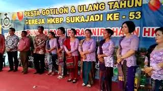 Pesta taon PARASINIROHAON HKBP sukajadi bersama POSPEL hkbp SEI SIBAM resort sukajadi