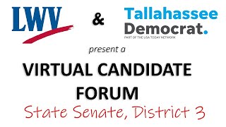 State Senate, District 3: Virtual Candidate Forum