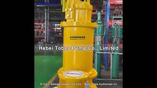 Hydroman 8inch submersible slurry pump similar to Dragflow pumps