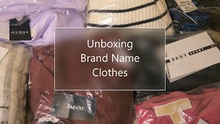 Unboxing a ( Flip-it-box) From Wholesale Universe | Brand Name Clothing