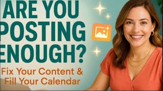 The 3-Post System That Keeps Your Calendar Full ✅ LIVE REPLAY