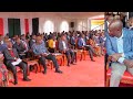 WATCH GACHAGUA BODY LANGUAGE AFTER DENIOED TO SEAT NEAR EX PRESIDENT UHURU AND PRES RUTO IN EMBU