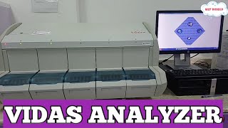 Vidas analyzer.Hormones \u0026 Immunology analyzer. Laboratory Machines.Demo about vidas analyzer .