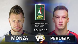 Monza vs Perugia | Italian Volleyball SuperLega 2024/2025