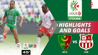 MC Alger vs CR Belouizdad (0-0) | Highlights and Goals | Championnat Professionnel Ligue 1 Algérie