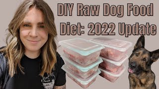DIY Raw Dog Food | 2022 Update