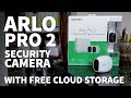 Arlo Pro 2 Wireless Security Camera Without Subscription – 1080p Security Camera with Night Vision