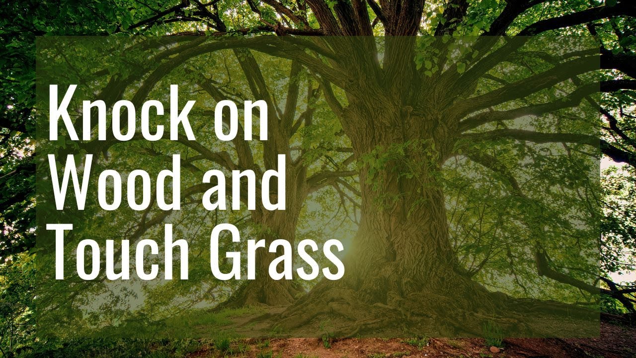 "Knock On Wood And Touch Grass," Sermon By Rev. Caela Simmons Wood ...