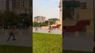 Kids are skating in Phnom Penh #travel #phnompenh