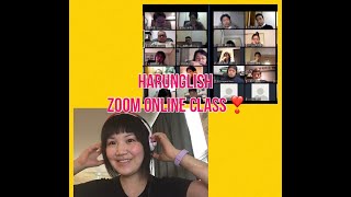 【カナダ留学】【トロント留学】Harunglish♪ Zoom Online Class 20210318【Harunglish】【脱教科書英語】