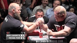 Longest armwrestling round in WAL history