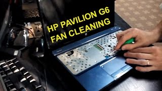 hp pavilion g6 fan cleaning