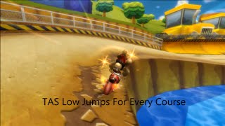 [MKWii] Low Jumps for Every Course (Tool-Assisted)