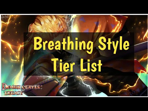 Demon Slayer Legacy Power Tier List – Breathing & Demon Arts