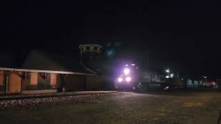 Night Railfanning In Deaklb 8/1/2024